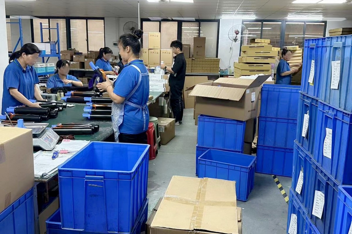 Laboratorio di imballaggio delle cartucce toner