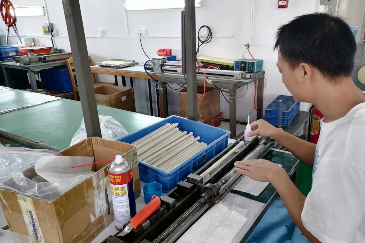 Laboratorio di produzione di rulli di ricarica