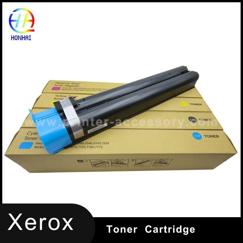 Xerox DocuColor 240/250/260 Toner Set (Black, Cyan, Magenta, Yellow) – OEM 006R01219 Etc.
