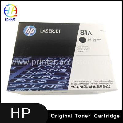 Cartuccia toner laser HP originale CF281A con alto rendimento di pagina per LaserJet Enterprise M604 M605 M606 MFP M630 serie