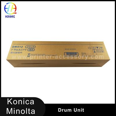 Unità di batteria nera per Konica Minolta bizhub C224 C224e C284 C284e C364 C364e C454 C454e C554 C554e DR-512 DR-512C A2XN0TD