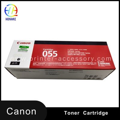 Cartuccia toner laser originale nuova per stampanti laser Canon Color Image CLASS MF741Cdw MF743Cdw MF745Cdw, MF746Cdw LBP664Cdw 055 Nero (3016C001)