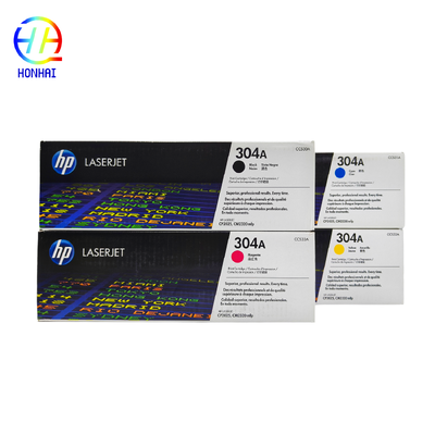 Cartucce toner originali 304A CC530A CC531A CC532A CC533A - Set di 4 per HP laserjet a colori cp2025, CM2320fxi MFP, CM2320n MFP, CM2320nf MFP, CP2025dn, CP2025n, CP2025x Parti per stampanti