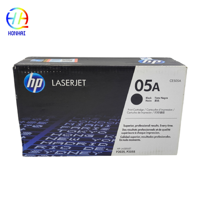 Cartuccia toner laser HP 05A CE505A originale con 2300 pagine per stampanti LaserJet P2035 P2055 serie