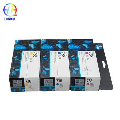 Cartuccia d'inchiostro originale New HP 738 DesignJet 498N7A 498N6A 498N5A 498P2A T850 T950